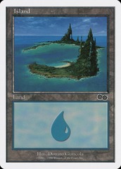 Island 1 - Artist: Donato Giancola (Urza's Saga Reprint)